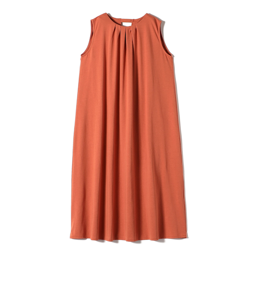 innowave:〈洗濯機可能〉ジャージー フレア ワンピース