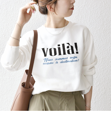 【SHIPS any別注】La Hutte:〈洗濯機可能〉裏起毛 クルーネック スウェット 25AW