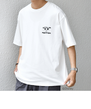 SHIPS any: /ミッキーマウス/ サイン & ポージング Tシャツ◇