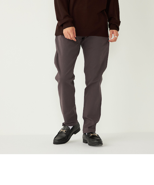 SHIPS Colors:〈洗濯機可能〉ストレッチ テーパード チノパン◇