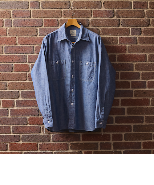 シップス（SHIPS）/SHIPS: AUTHENTIC シャンブレー ワークシャツ SHIPS: AUTHENTIC シャンブレー ワークシャツ｜シップスの通販｜&mall