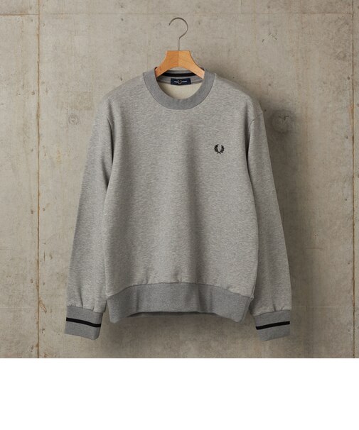 【SHIPS別注】FRED PERRY: シングル ティップ スウェットシャツ
