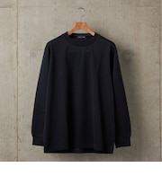 ＜新色予約中！＞【SHIPS別注】FRED PERRY: ピケ ロングスリーブ T シャツ