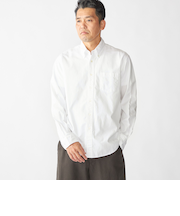 SHIPS: AUTHENTIC スーピマ オックスフォード ボタンダウン シャツ