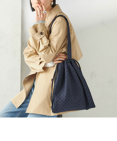 2WAY ドローストリング トート バッグ