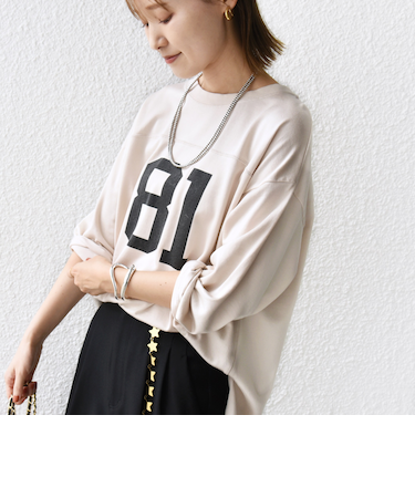 【SHIPS別注】81BRANCA:ナンバリング TEE