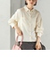 〈手洗い可能〉セルロース ツイル 羽織 シャツ
