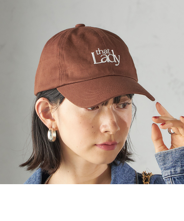 that Lady ロゴ キャップ