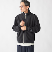 【SHIPS別注】Champion: リバースウィーブ ドライバーズ ジップ カーディガン