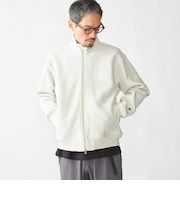 【SHIPS別注】Champion: リバースウィーブ ドライバーズ ジップ カーディガン