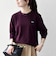 《追加予約》【SHIPS any別注】LACOSTE:〈洗濯機可能〉ピケ クルーネック ロンT 26AW