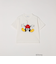SHIPS any: /ミッキーマウス/ サイン & ポージング Tシャツ<KIDS>◇