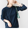 【WEB限定】チュール コンビ ラウンド カットソー
