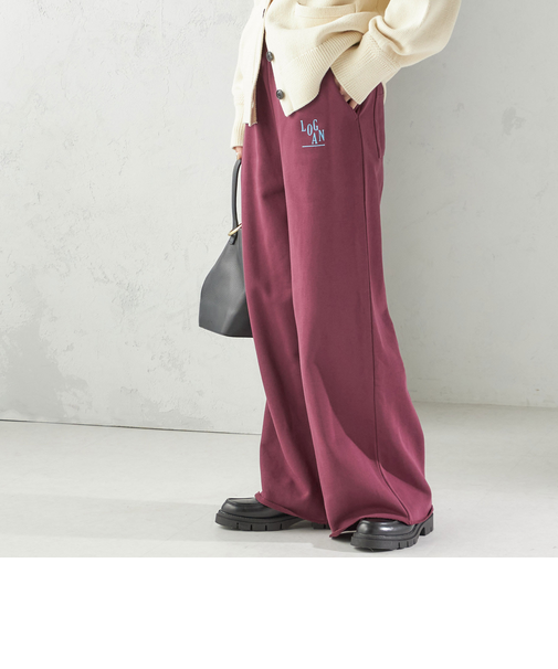 【SHIPS別注】LOGAN KNITTING MILLS:〈洗濯機可能〉プリント パンツ