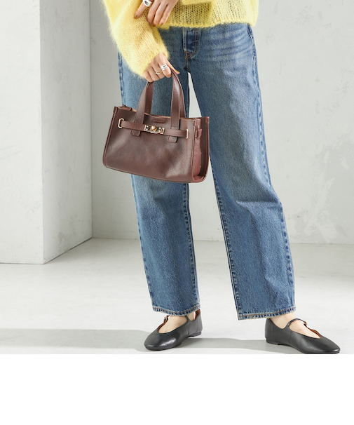 ベルト デザイン レザー バッグ