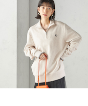 FRED PERRY: M3574 HALF ZIP SHIRT