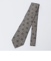 Puccini: シルク ウール メランジ コモン ネクタイ