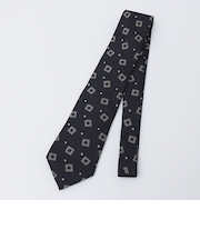 Puccini: シルク ウール メランジ コモン ネクタイ