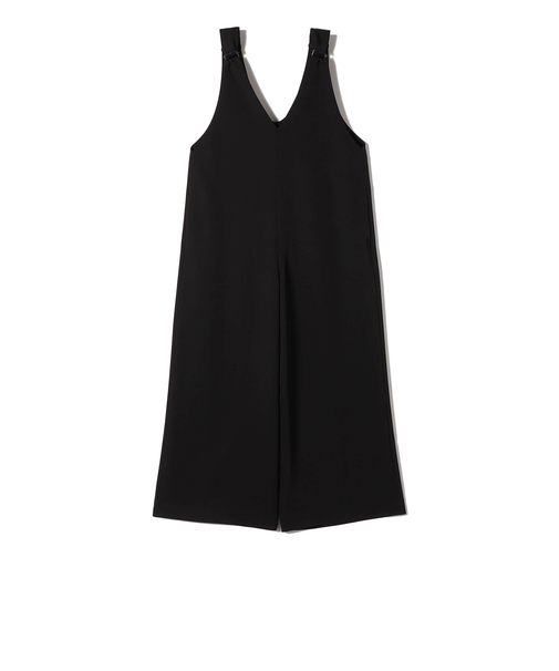 SHIPS Primary Navy Label:〈手洗い可能〉ツイル サロペット