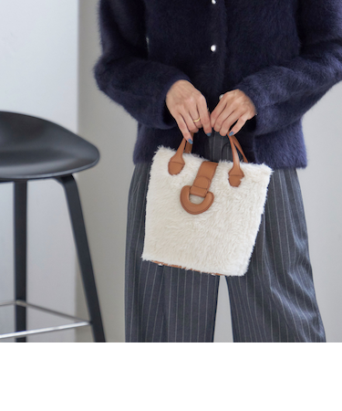 ボア キューブ トート