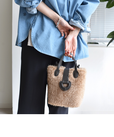 ボア キューブ トート