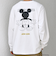 SHIPS any: /ミッキーマウス/ サイン & ポージング Tシャツ (ロンT)◇