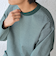 SHIPS any: デザインリブ ハイゲージ ポンチ マイクロ ボーダー Tシャツ (ロンT)◇