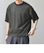 SHIPS any: ワッフル リラックス クルーネック Tシャツ◇