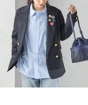 【SHIPS別注】TICCA×manipuri: 50th ANNIV テーラード ジャケット