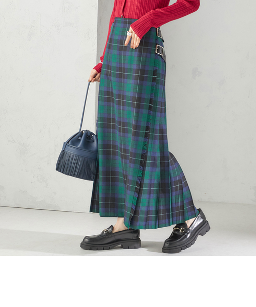 新品: SHIPS購入 O’NEIL of DUBLIN チェックキルトスカート SHIPS別注】O'NEIL OF DUBLIN: 50th ANNIV チェック キルトスカート