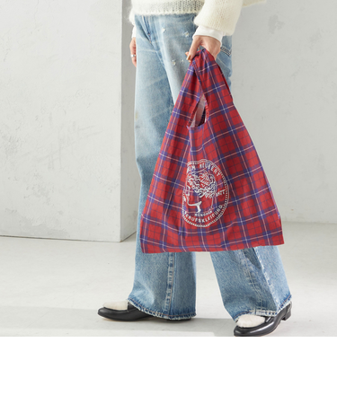 【SHIPS別注】WILHELM NEUBERT: ストラップ 付 マルシェ バッグ