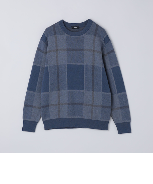 SHIPS　カシミヤ100%　ケーブルニット　トップス　長袖　クルーネック PRODIGAL カシミヤ 100％ メンズ ケーブル柄 クルーネック