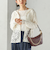 〈手洗い可能〉レース ジップアップ パーカ
