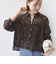 〈手洗い可能〉レース シャツ 羽織