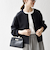 《一部予約》SHIPS any:〈洗濯機可能〉ダブルクロス ノーカラー ジップ ブルゾン［NAVY BLUE］