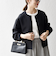 《一部予約》SHIPS any:〈洗濯機可能〉ダブルクロス ノーカラー ジップ ブルゾン［NAVY BLUE］