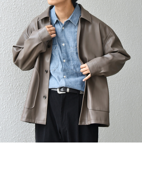 XL　パパス　生成り　コットン　ハンティングジャケット　エルボーポケット 80s L.L.Bean SAFARI JACKET Size M | KORDS