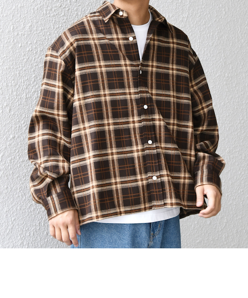 SHIPS any:〈洗濯機可能〉トラッド チェックカラー ボックス ショート ネルシャツ◇