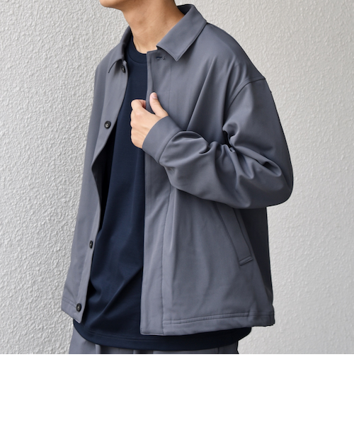 SHIPS: スーパー140'S SOLOTEX(R) メリノウール コーチジャケット