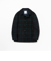 SHIPS: 50th ANNIV SHIPSタータン ピーコート