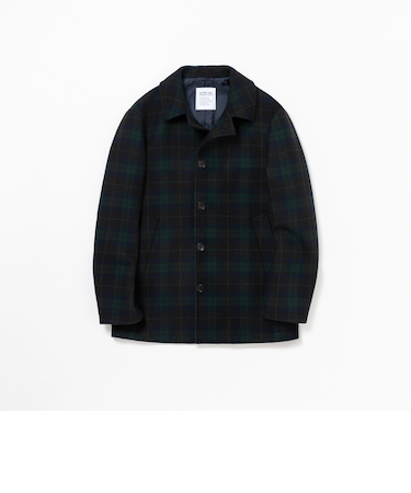 SHIPS: 50th ANNIV SHIPSタータン ピーコート