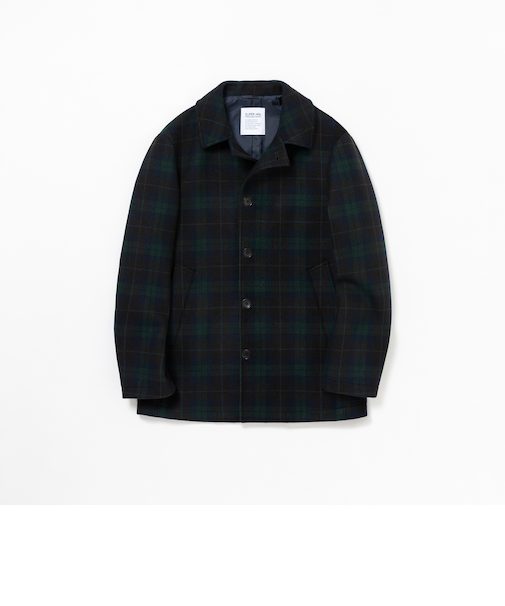 SHIPS: 50th ANNIV SHIPSタータン ピーコート