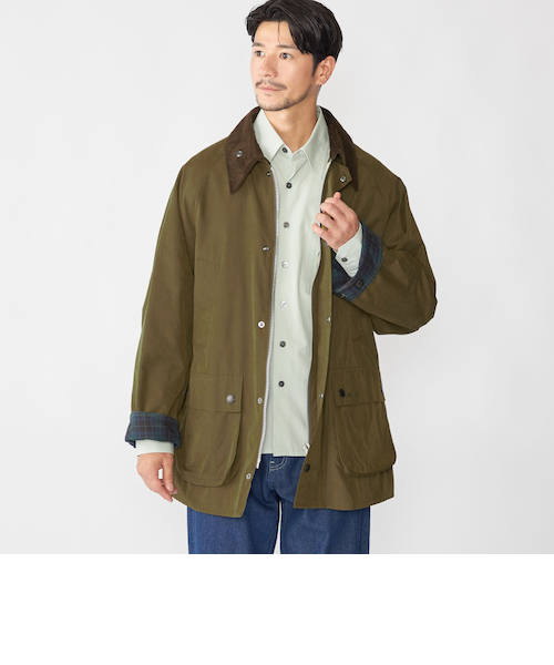 【Barbour×SHIPS別注 BORDER 36】 待望の入荷 BARBOUR SHIPS別注ボーダー の巻き | SHIPS(シップス