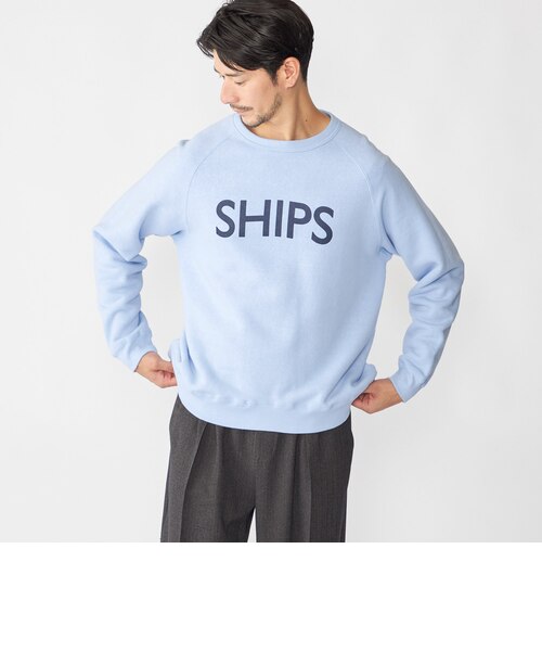 SHIPS: SHIPS ロゴ スウェット｜シップスの通販｜&mall（アンドモール
