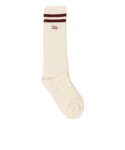 Piedi Nudi:リブ ライン ソックス