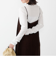 《新色予約》SHIPS Colors:〈手洗い可能〉シアー ドライ タッチ インナー TEE◆