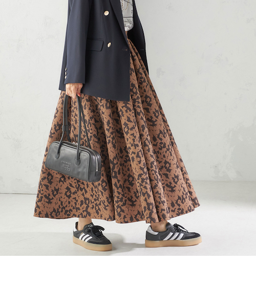 手洗い可能〉タフタ タック フレア スカート｜シップスの通販｜&mall