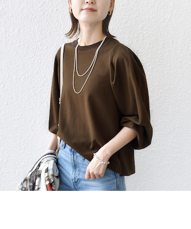 DEPEND インレー タック デザイン プルオーバー