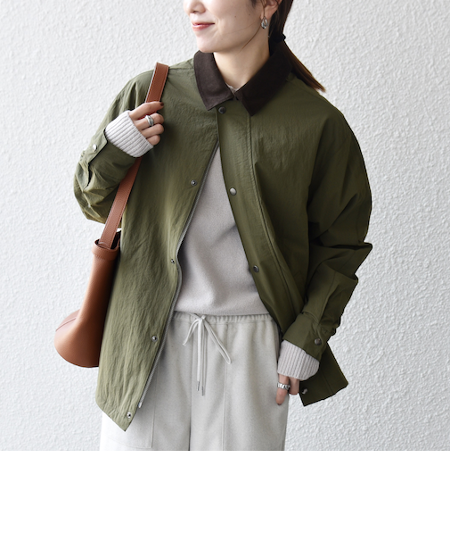 【SHIPS any別注】Bollington: タスランナイロン ショート ハンティングジャケット◇