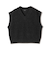 SHIPS Primary Navy Label:〈手洗い可能〉メッシュ ライン ニット ベスト